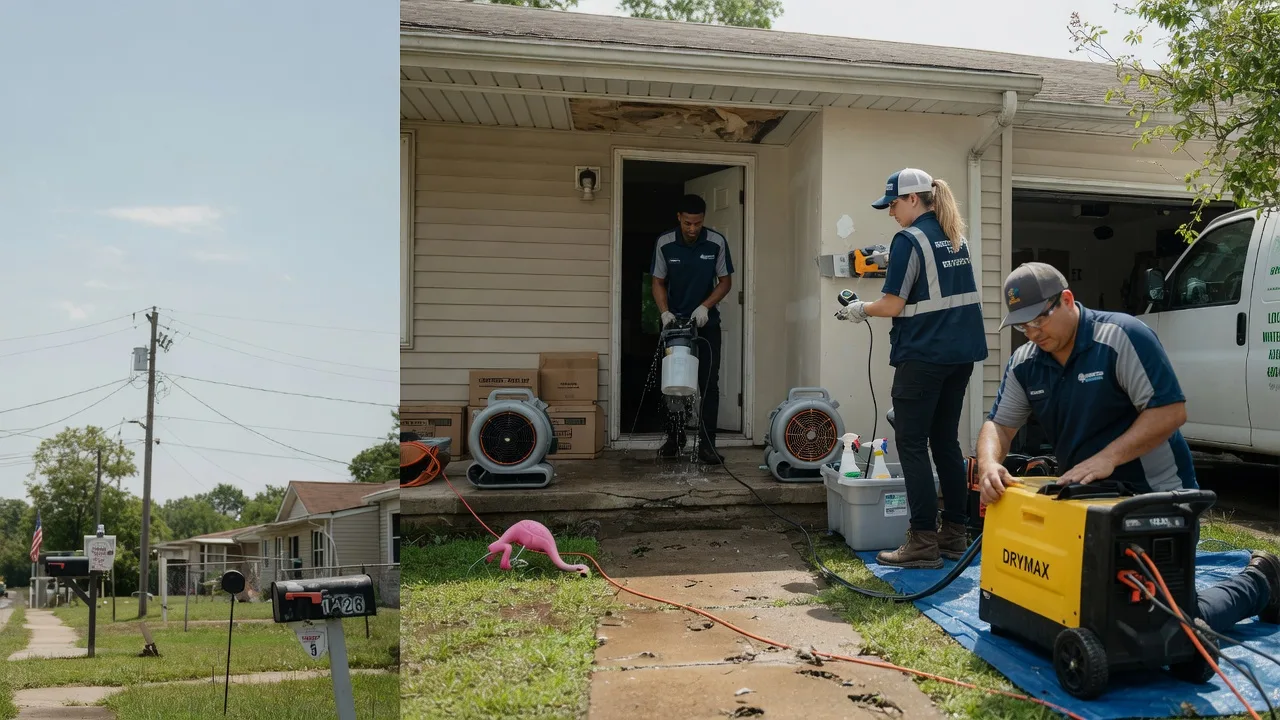 Storm Damage Water Removal in New Straitsville, OH near me